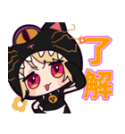 『呪縛少女バギラちゃん！』バギラ Vol.1（個別スタンプ：3）