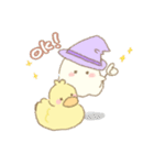 あひるとおばけのすたんぷ（個別スタンプ：5）