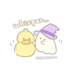 あひるとおばけのすたんぷ（個別スタンプ：7）