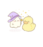 あひるとおばけのすたんぷ（個別スタンプ：8）