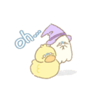 あひるとおばけのすたんぷ（個別スタンプ：9）