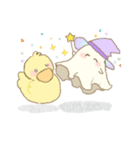 あひるとおばけのすたんぷ（個別スタンプ：17）