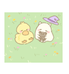 あひるとおばけのすたんぷ（個別スタンプ：20）