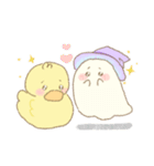 あひるとおばけのすたんぷ（個別スタンプ：23）