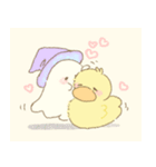 あひるとおばけのすたんぷ（個別スタンプ：28）
