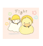 あひるとおばけのすたんぷ（個別スタンプ：32）