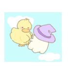 あひるとおばけのすたんぷ（個別スタンプ：36）