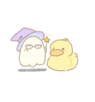 あひるとおばけのすたんぷ（個別スタンプ：39）