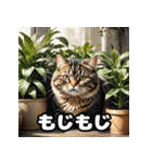 ふとった茶トラのネコ（個別スタンプ：9）