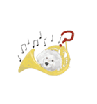 台湾華語バージョン犬とホンル（個別スタンプ：5）