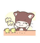 「てぷにゃん日和」春スタンプ（個別スタンプ：27）