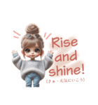 心に染みる言葉で励ますギャル♥（個別スタンプ：5）