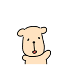 顔の長い子犬（個別スタンプ：2）