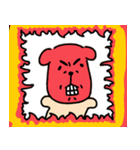 顔の長い子犬（個別スタンプ：6）