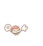 ちいこいはむちゅたん♡苺（個別スタンプ：1）