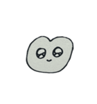 ウサギかハートか（個別スタンプ：1）