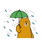 不機嫌なクマ（個別スタンプ：17）
