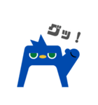 図形ペンギンと日常会話（個別スタンプ：10）