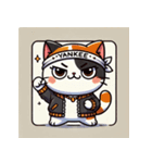 ヤンキー三毛猫（個別スタンプ：5）