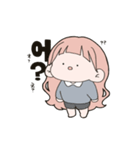 おちびと韓国語（個別スタンプ：22）