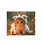 Cute Cats【猫の動くスタンプ】癒し系（個別スタンプ：8）