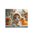 Cute Cats【猫の動くスタンプ】癒し系（個別スタンプ：11）