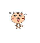 かわうそ女子（個別スタンプ：8）
