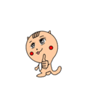 かわうそ女子（個別スタンプ：10）