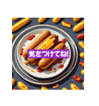 ピクセリシャス・フーディ・ステッカー0011（個別スタンプ：3）