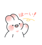 ぽっちゃりぼでぃのうさぎさん（個別スタンプ：9）