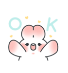 ぽっちゃりぼでぃのうさぎさん（個別スタンプ：10）