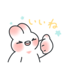 ぽっちゃりぼでぃのうさぎさん（個別スタンプ：11）