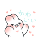 ぽっちゃりぼでぃのうさぎさん（個別スタンプ：15）