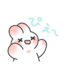 ぽっちゃりぼでぃのうさぎさん（個別スタンプ：20）