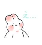 ぽっちゃりぼでぃのうさぎさん（個別スタンプ：28）