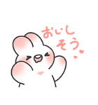 ぽっちゃりぼでぃのうさぎさん（個別スタンプ：34）