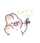 ぽっちゃりぼでぃのうさぎさん（個別スタンプ：37）
