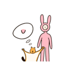 (ヘンチャイ)うさぎ（個別スタンプ：19）
