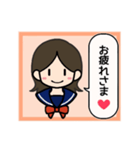 コナ音の女子高生スタンプ（個別スタンプ：3）
