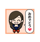 コナ音の女子高生スタンプ（個別スタンプ：14）