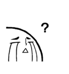 [りがお絵]なきじゃくり顔（個別スタンプ：38）