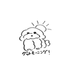 プードルのれお（10）手書き（個別スタンプ：2）