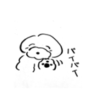プードルのれお（10）手書き（個別スタンプ：9）