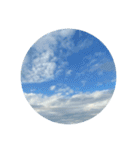 空と雲と天気の綺麗なスタンプ3 文字無し（個別スタンプ：25）