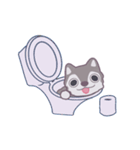 ハスキー 英（個別スタンプ：24）