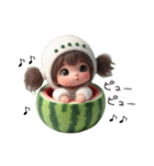 スイカちゃん❤️誰にでも使えるよ（個別スタンプ：14）