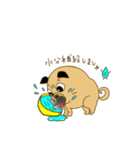 あたちパグのこうめ！！6（個別スタンプ：5）