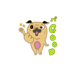 あたちパグのこうめ！！6（個別スタンプ：8）
