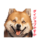 柴犬たちの気持ち（個別スタンプ：36）