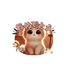 もふもふねこ♡癒しスタンプ（個別スタンプ：2）